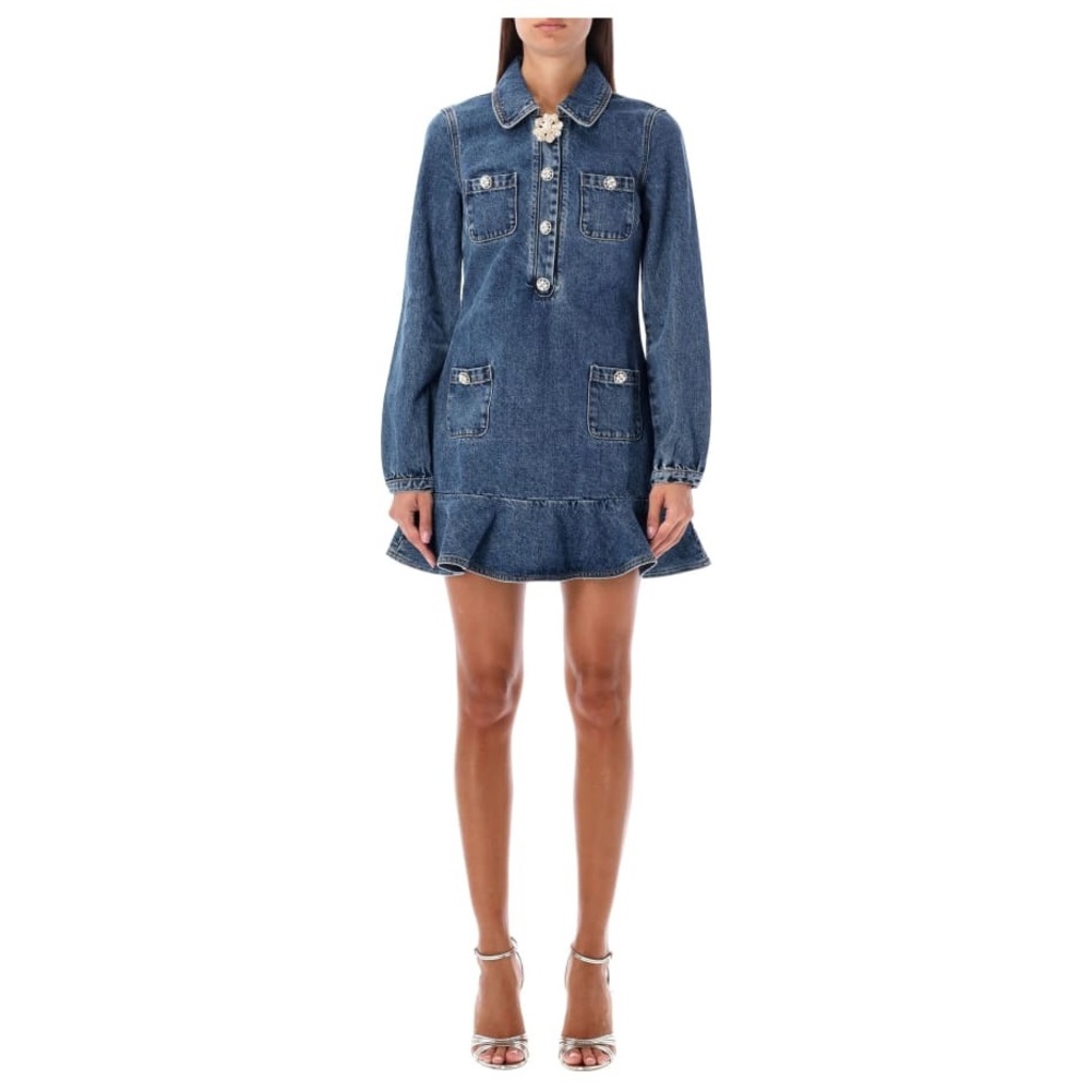 NWT! Self-Portrait Denim Tunic Dress